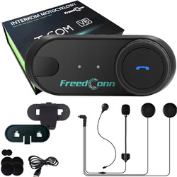 Interkom motocyklowy Freedconn T-Com VB V3 Pro Bluetooth 5.0 Radio FM PL