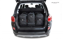 Torby do bagażnika 3 szt Kjust do Fiat 500L 2012+