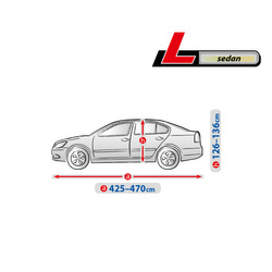 Pokrowiec na samochód Optimal Garage II Membrane L sedan