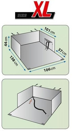 Pokrowiec ochronny do przewozu psa DEXTER XL