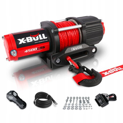 Wyciągarka elektryczna X-Bull Winch 4500 1360 kg 12V lina syntetyczna