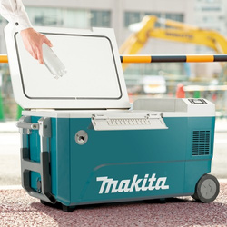 Lodówka turystyczna z funkcją grzania Makita CW002GZ 18V AC 12/24V 50L