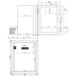 Lodówka kompresorowa Yolco QL40 SILVER 36L 12/24V 240V