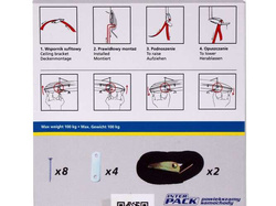 Box dachowy Inter Pack Traxer 6.6 antracyt + Winda pod sufit do boxa