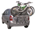 Hyundai Tucson 2004-2009 Bagażnik rowerowy na klapę Fabbri Bici Ok Van 3