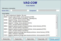 Interfejs diagnostyczny USB VAG KKL + kable: OBD1, OBD2, PINY