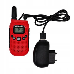 Krótkofalówka Walkie-talkie Baofeng BF-T6 Panda Red PMR