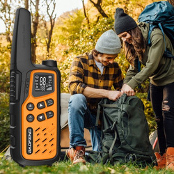 Krótkofalówka Walkie-talkie Baofeng BF-25E Orange PMR podkanały