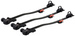 3x Uchwyt rowerowy Aguri Acuda Sprint Black