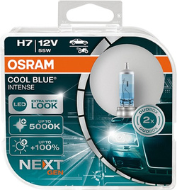 Osram h7 12v 55w px26d cool blue intense nextgeneration 5000k +100% 64210cbn-hcb