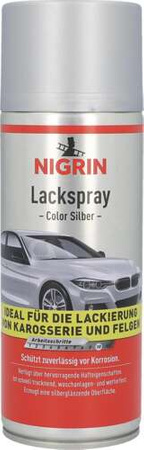 LAKIER SAMOCHODOWY SREBRNY, SPRAY 400 ml 74110