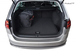 Torby do bagażnika 5 szt Kjust do Vw Golf Variant Alltrack 2015+