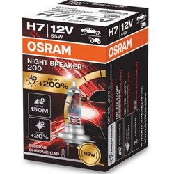 Osram H7 12V Night Breaker 200 64210NB200