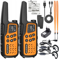 Krótkofalówka Walkie-talkie Baofeng BF-25E Orange PMR podkanały