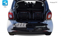 Torby do bagażnika 2 szt Kjust do Smart Fortwo Coupe Iii 2014-