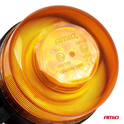 Bezprzewodowa lampa ostrzegawcza kogut LED R65 R10 12V 24V AMIO-03931