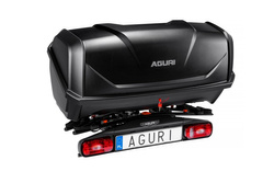 Aguri Active Bike 2 Black Bagażnik rowerowy na hak + box na hak