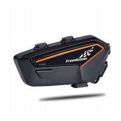 Interkom motocyklowy Freedconn F1 V2 EU Bluetooth 5.2 Hi-Fi 48h Wodoodporny PL