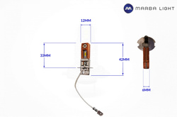 2x Żarówki przeciwmgielne retrofit led h3 LED