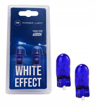 Żarówki W5W T10 12V 5W Marba White Effect Białe 6000k pozycyjne Xenon