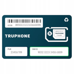 Karta telemetryczna SIM Truphone 500MB 5 LAT