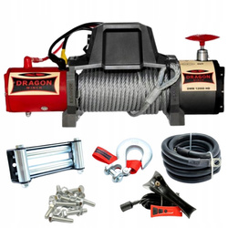 Wyciągarka elektryczna Dragon Winch DWM 12000 HD z liną stalową