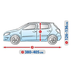 Pokrowiec na samochód Basic Garage Hatchback M2