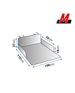 Pokrowiec do przewozu psa w bagażniku Dex, rozm. M