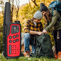 Krótkofalówka Walkie-talkie Baofeng BF-25E Red PMR podkanały