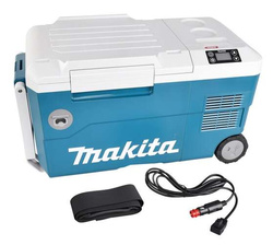 Lodówka turystyczna z funkcją grzania Makita CW001GZ 18V AC 12/24V 20L -18°C do +60°C