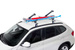 Bagażnik na narty Cruz Ski Rack 6 Dark aluminium 6 par nart 4 deski zamykany