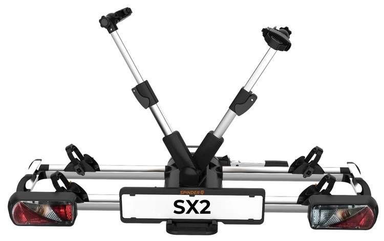 Spinder SX2 Classic Bagażnik uchwyt rowerowy na hak na 2 rowery składany 13-PIN