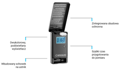 Alkomat elektrochemiczny BACscan F-45 Comfort