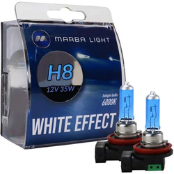 Żarówki h8 12v 35w marba light white effect h8 35w 12v 2 sztuki