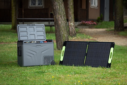 Przenośny panel fotowoltaiczny / solarny do zasilania lodówki Yolco 100W