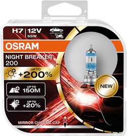 Osram h7 12v night breaker 200 64210nb200-hcb