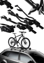 2 x Thule Proride 598 Black Bagażnik rowerowy na dach