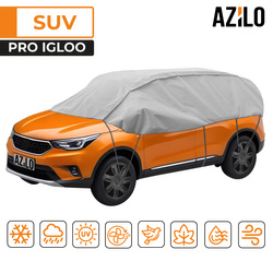 Pokrowiec na dach i szyby samochodowe AZILO Pro Igloo - rozmiar SUV + torba