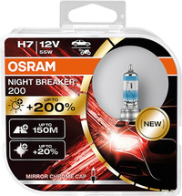 OSRAM H7 12V NIGHT BREAKER 200 64210NB200-HCB