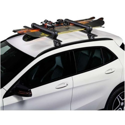 Bagażnik na narty Cruz Ski Rack 6 Dark aluminium 6 par nart 4 deski zamykany