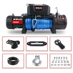 Wyciągarka elektryczna X-Bull Winch 13000 PRIME 5897 kg 12V lina syntetyczna