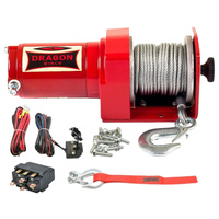 Dragon Winch DWM 2000 ST Wyciągarka elektryczna z liną stalową 10m 907 kg 12V