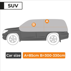 Pokrowiec na dach i szyby samochodowe AZILO Pro Igloo - rozmiar SUV + torba