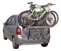 Subaru Trezia 2011 Bagażnik rowerowy na klapę Fabbri Bici Ok Van 3