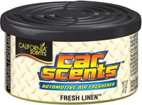 California Car Scents FRESH LINEN świeży i delikatny aromat (zapach świeżej pościeli)