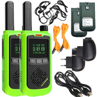 Krótkofalówka Walkie-talkie Baofeng BF-T17 Green PMR