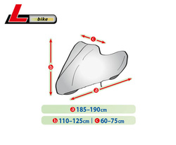 Basic Garage L Pokrowiec na rower 190 x 125 x 75 cm