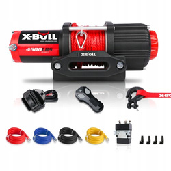 Wyciągarka elektryczna X-Bull Winch 4500 1360 kg 12V lina syntetyczna