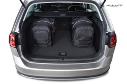 Torby do bagażnika 5 szt Kjust do Vw Golf Variant Alltrack 2015+