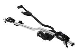 2x Thule Proride 598 Silver Bagażnik rowerowy na dach